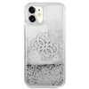 Coque Guess Liquid Glitter 4G Big Logo - iPhone 11 Case (argent)