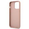 Guess Saffiano Triangle Logo Case - iPhone 13 Pro Case (pink)