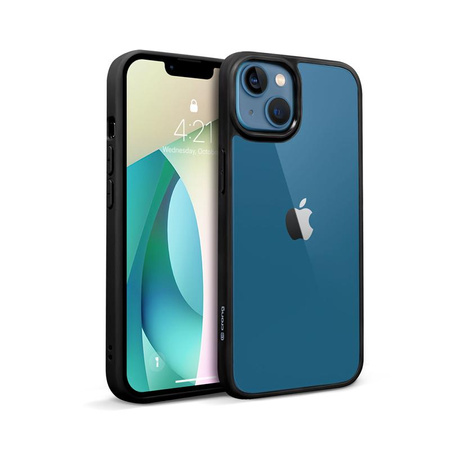 Crong Clear Cover - iPhone 13 mini case (black)