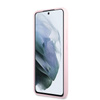 Guess Szilikon Script Metal Logo - Samsung Galaxy S22 tok (levendula)