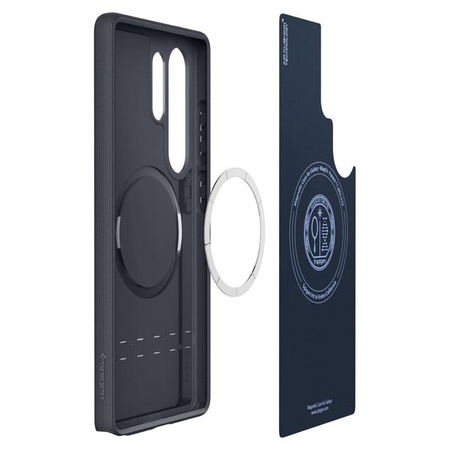 Spigen Parallax MagSafe - Case for Samsung Galaxy S25 Ultra (Navy Violet)