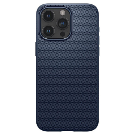 Spigen Liquid Air - Case for iPhone 15 Pro (Navy Blue)