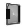 STM Dux Plus Duo - Gepanzerte Hülle für iPad 10.2" (2021-2019) MIL-STD-810G mit Apple Pencil Ladefunktion (Schwarz)