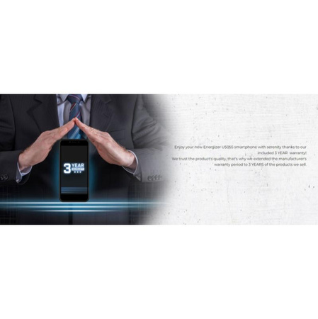 Energizer Ultimate U505S - Smartphone 1GB RAM 16GB 5" 4G Dual Sim EU (Black)