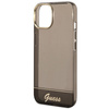 Guess Translucide - Coque iPhone 14 (noir)