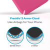Speck Presidio2 Pro - Antibacterial iPhone 15 Plus / 14 Plus Case (Digitalpink / Blossompink / White)