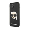 Karl Lagerfeld 3D Rubber Karl's Head - Hülle für iPhone 14 Plus (Schwarz)