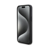 Ferrari Perforated Waves Metal Logo - Coque iPhone 15 Pro Max (noir)