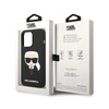 Karl Lagerfeld Silicone Ikonik Karl`s Head - Etui iPhone 14 Pro (czarny)
