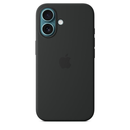 Apple Silicone Case - Silikonhülle mit MagSafe für iPhone 16 (schwarz)