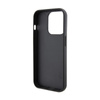 Karl Lagerfeld Gripstand Saffiano Choupette Pins - Coque iPhone 14 Pro (noir)