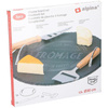 Alpina - Cheese serving set (tray, knife and slicer) diameter 30 cm