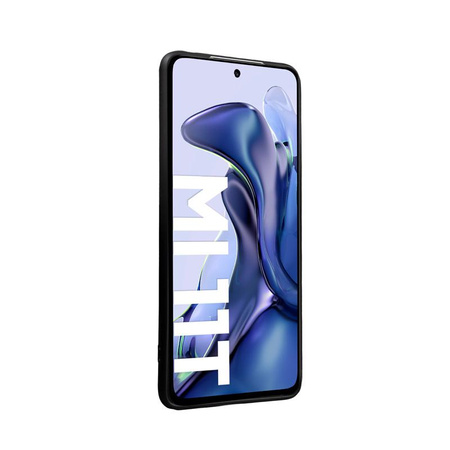 Crong Color Cover - Xiaomi 11T 5G tok (fekete)