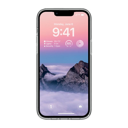 Průhledný kryt Crong MAG - kryt MagSafe pro iPhone 14 Plus (průhledný)