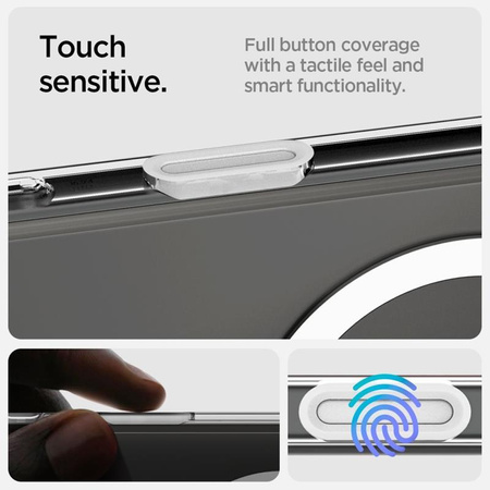 Spigen Ultra Hybrid T MagSafe - Coque pour iPhone 16 Pro (Blanc)