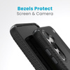 Speck Presidio2 Grip - Samsung Galaxy S24 tok (fekete/lemezszürke/fehér)