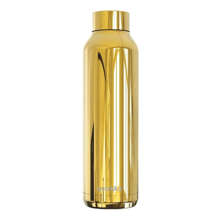 Quokka Solid - Thermoflasche aus Edelstahl 630 ml (Sleek Gold)