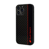 Audi Carbon Fiber Stripe - Hülle für iPhone 13 Pro (Schwarz)