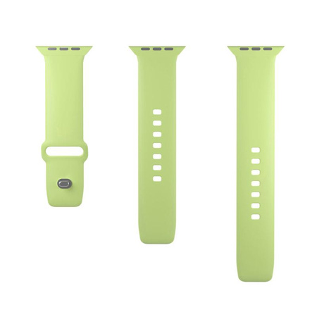 PURO ICON - Elastic Strap for Apple Watch 44/45/46/49 mm (S/M & M/L) (Matcha Green)