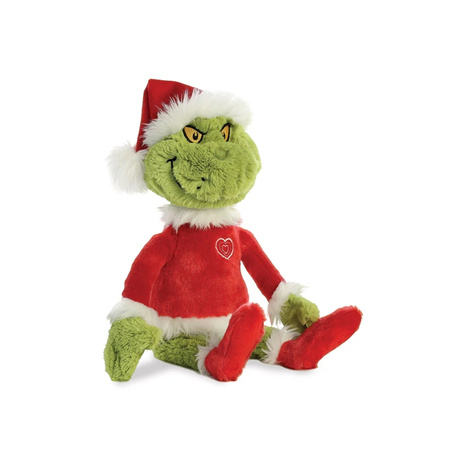 Maskotka Grinch dla Dziecka Zielony Mikołaj Oryginalny Pluszowy Grincz 43cm