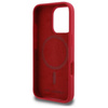 Karl Lagerfeld Silicone Karl & Choupette Ring MagSafe - Case iPhone 16 Pro (red)