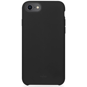 PURO ICON Cover - Pouzdro iPhone SE (2022 / 2020) / 8 / 7 / 6s (černé)
