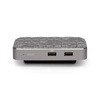 Moshi Symbus Q - USB-C hub + Qi inductive wireless charger for iPhone and Android (Gray)