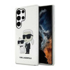 Karl Lagerfeld IML Glitter NFT Karl & Choupette - Etui Samsung Galaxy S23 Ultra (Transparent)