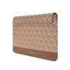 Guess GCube csíkos számítógépes tok - 16" notebook tok (barna)
