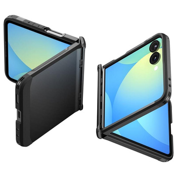 Spigen Slim Armor Pro Mag MagSafe – Hülle für Samsung Galaxy Z Flip 7 (Schwarz)