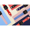 PURO ICON - Elastyczny pasek sportowy do Apple Watch 38/40/41 mm (S/M & M/L) (czarny)