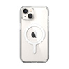 Speck Presidio Perfect-Clear + MagSafe - Case for iPhone 14 / iPhone 13 with MICROBAN coating (Clear)