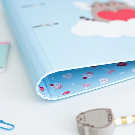 Pusheen - A4 binder from Purrfect Love collection (2 rings, rubber band)