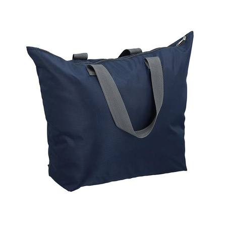 Dunlop - Sac de voyage / shopping pliable, bagage à main (bleu marine)