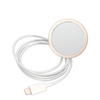 Guess Bundle Pack MagSafe 4G - MagSafe iPhone 14 Pro Max Case + Charger Set (blue/gold)