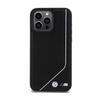 BMW Perforierte MagSafe - iPhone 15 Pro Tasche (schwarz)