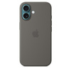 Apple Silikonhülle - Silikonhülle mit MagSafe für iPhone 16 (Mountain Grey)
