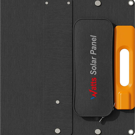 Wonder Ws60 - Solární panel / solární nabíječka 60W s výstupem USB-C PD 30W a USB-A QC 18W (černá)