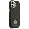 Guess 4G Strass Logo MagSafe - Hülle iPhone 17 (Schwarz)