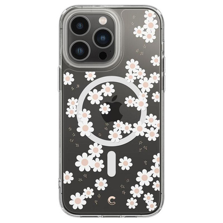 Spigen Cyrill Cecile MagSafe - Coque pour iPhone 14 Pro (White Daisy)