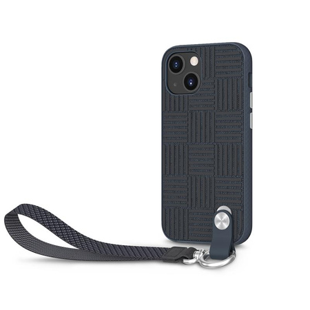 Moshi Altra - Case with detachable lanyard iPhone 13 mini (anti-bacterial NanoShield™) (Blue)