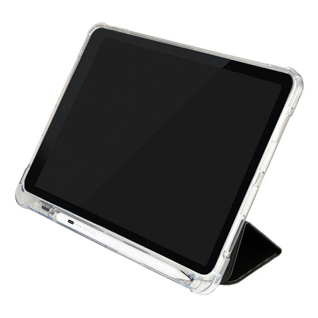 Tucano Satin Case - Etui pour iPad 11" (2025) / iPad 10.9" (2022) avec aimant et support pour Apple Pencil (noir)