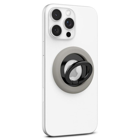 Spigen Nano Pop MagSafe Phone Ring - Porte-doigt magnétique avec fonction de support (gris truffe)