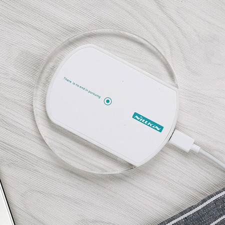 Nillkin Magic Disk II - Chargeur sans fil à induction (blanc)