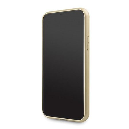 Guess Iridescent - pouzdro pro iPhone 11 (zlaté)