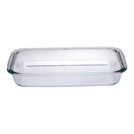 Żaroodporne Naczynia Prostokątne Szklane do Piekarnika Zestaw Alpina 3szt