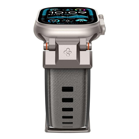 Spigen DuraPro Armor - Řemínek pro Apple Watch 44/45/46/49 mm (šedý)