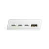 Green Cell PowerPlay20s - Power Bank 20000 mAh s USB-A QuickCharge 3.0 a 2x USB-C Power Delivery 22,5W (bílá)