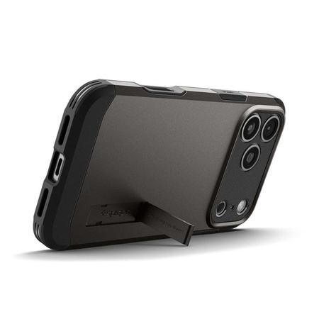 ETUI DO IPHONE 17 PRO do MAGSAFE SPIGEN ARMOR ORYGINALNE SZARE ELEGANCKIE