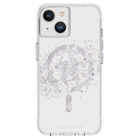 Case-Mate Karat MagSafe - iPhone 14 case decorated with mother of pearl (A Touch of Pearl)